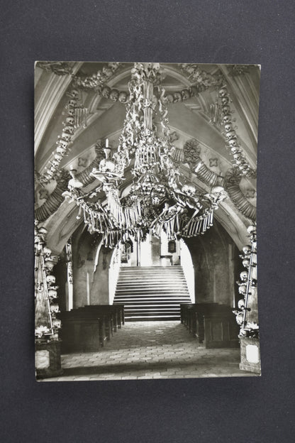 Postcard Kutná Hora - Sedlec - Ossuary (x7142)
