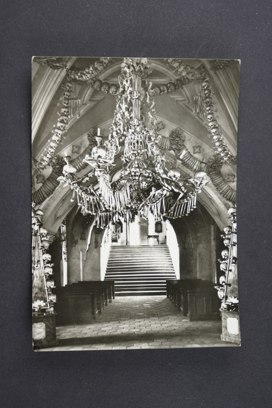 Postcard Kutná Hora - Sedlec - Ossuary (x7142)
