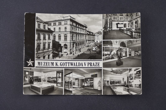 Postcard Klement Gottwald Museum - new exhibition (x7144)