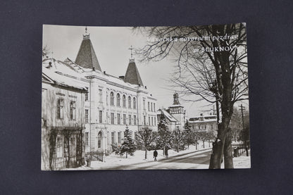 Postcard Christmas and New Year greetings from Šluknov (x7154)