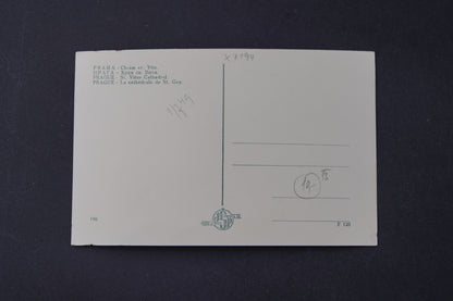 Postcard Prague St. Vitus Cathedral (x7194)