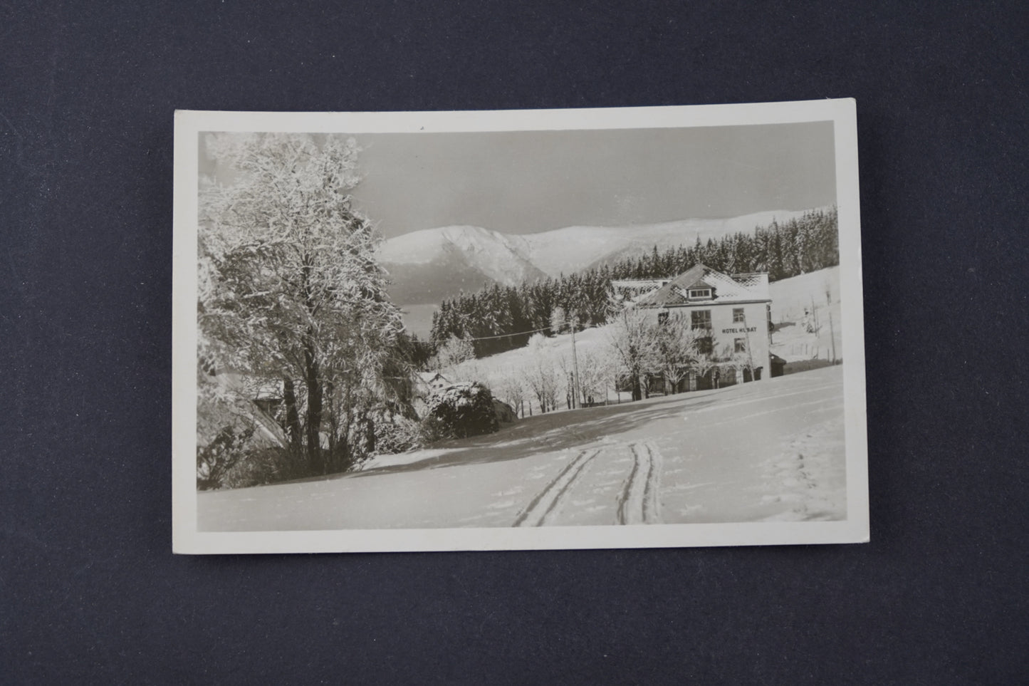 Pohlednice Krkonoše Benecko Hotel Kubát