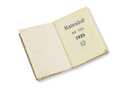 Kalendář na rok 1925