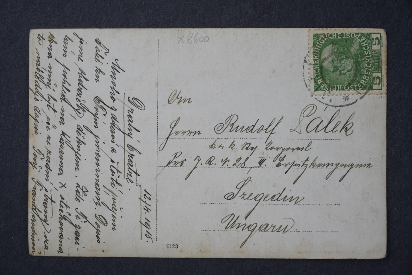 Pohlednice Vesnice v ČR x8600