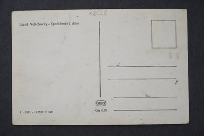 Postcard Spa Velichovky Community Center x8628