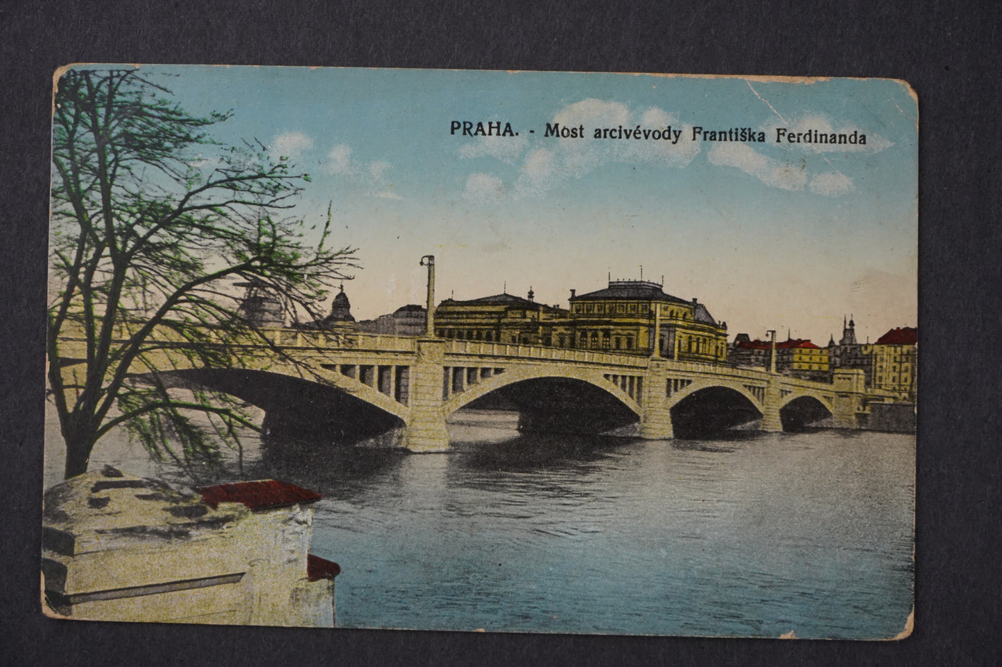 Pohlednice PRAHA most arcivévody Františka Ferdinanda x8637