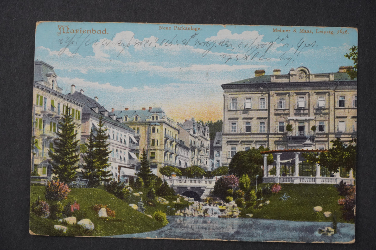 Pohlednice Marienbad Marianské lázně x8639