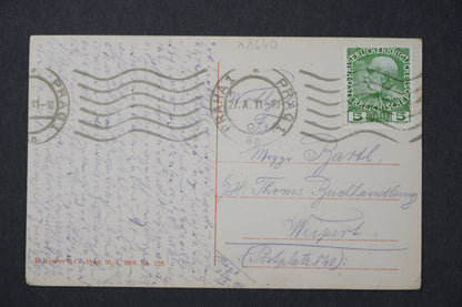 Pohlednice Prag Insel Kampa Čertovka Praha x8640