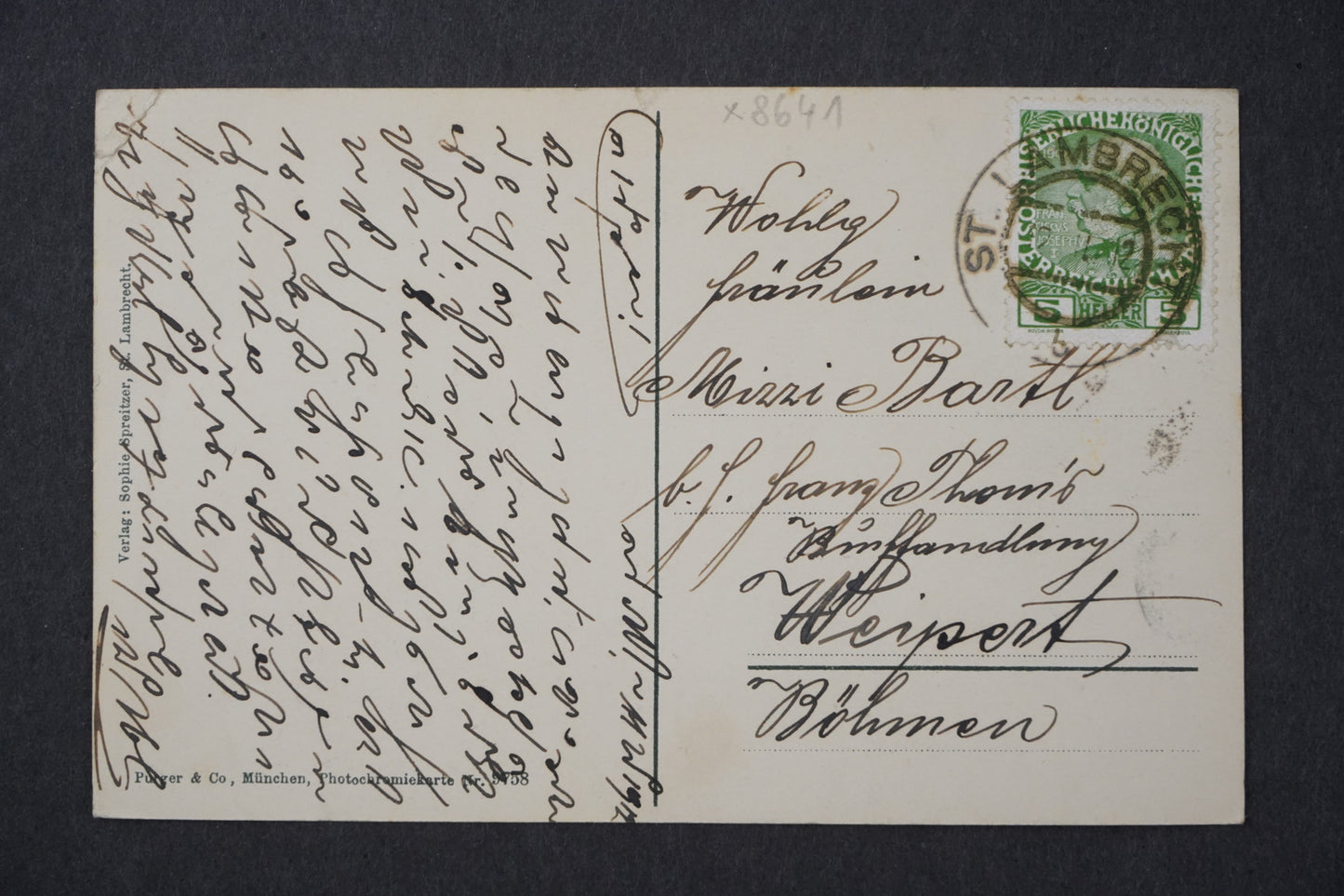 Pohlednice St Lambrecht Peterskirche x8641