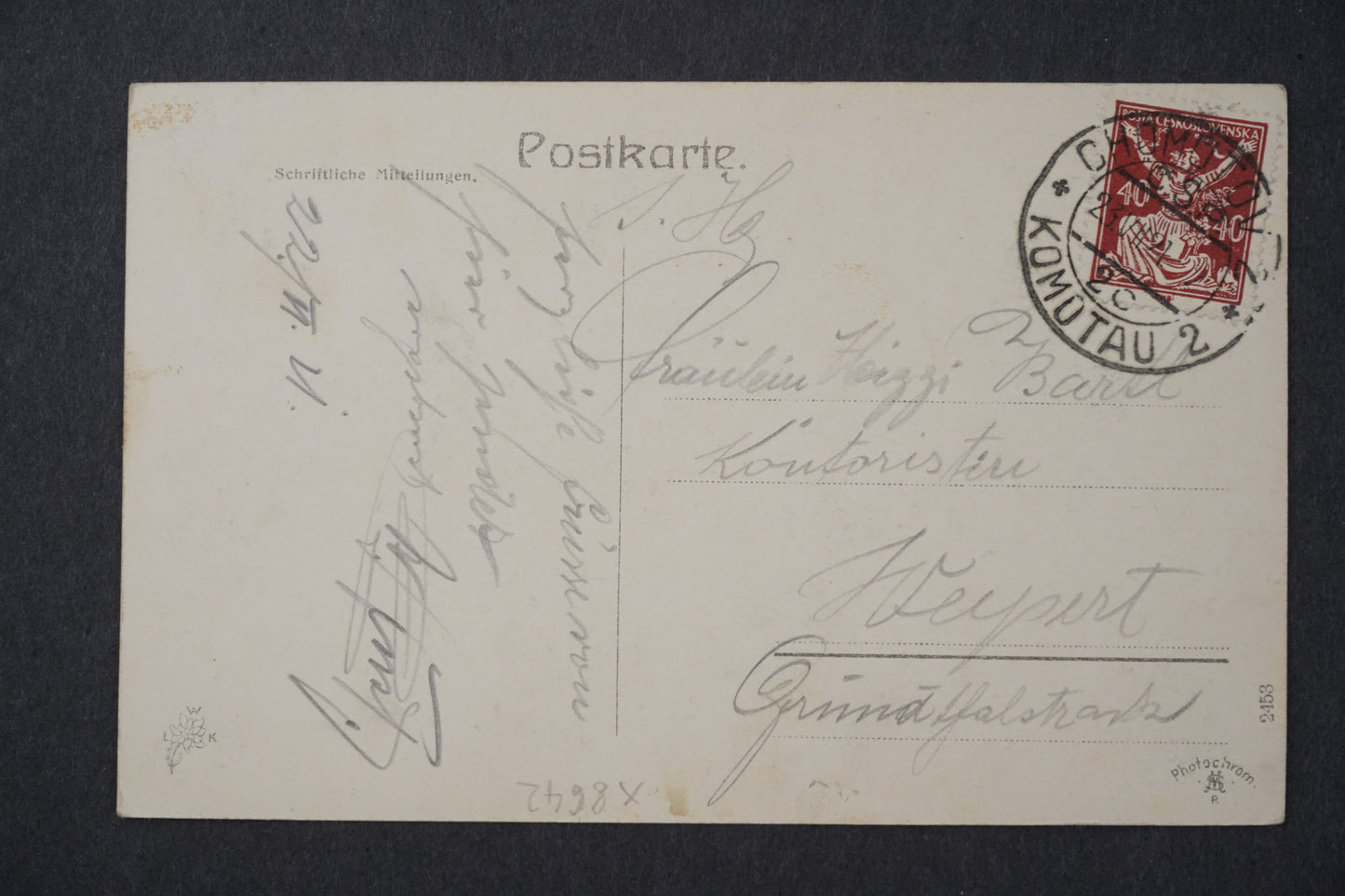 Pohlednice Karlsbad Stefaniewarte Karlovy Vary lázně x8642