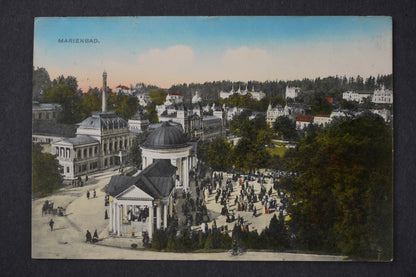 Pohlednice Marienbad Marianské lázně x8643