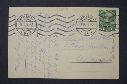 Pohlednice Karlsbad Westend Karlovy Vary x8644