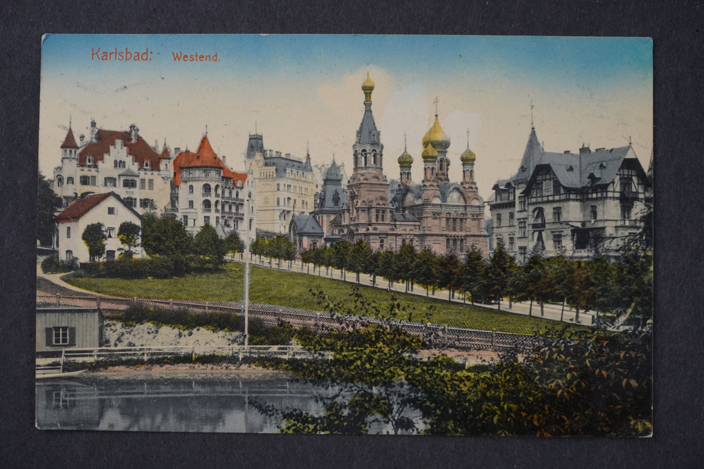 Pohlednice Karlsbad Westend Karlovy Vary x8644