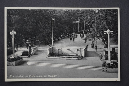 Pohlednice FRANZENSBAD FRANTIŠKOVY LÁZNĚ x8692
