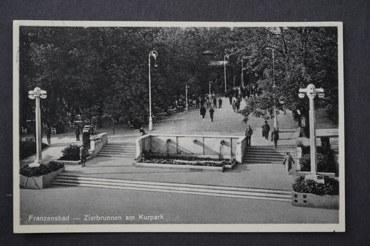 Pohlednice FRANZENSBAD FRANTIŠKOVY LÁZNĚ x8692