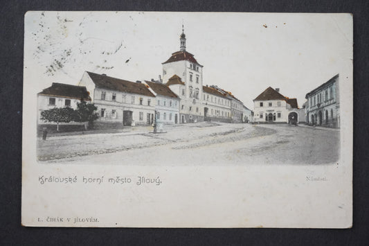 Pohlednice KRÁLOVSKÉ HORNÍ MĚSTO JÍLOVÝ x8756