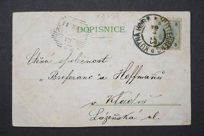 Pohlednice VELECHRÁM SV. PANNY BARBORY V HOŘE KUTNÉ x8759