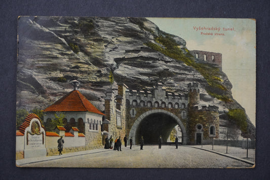 Pohlednice VYŠEHRADSKÝ TUNEL x8815