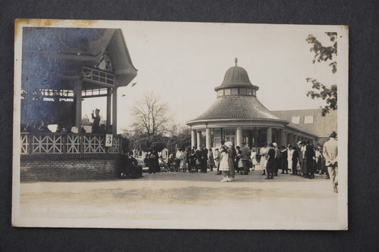 Pohlednice FOTO VIDLÁK LÁZNĚ PODĚBRADY HUDEBNÍ PAVILON KOLONÁDA x8837