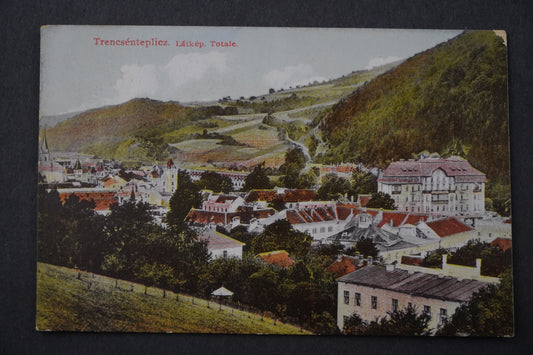 Pohlednice Trenčianské Teplice Trencsénteplicz x8878