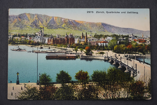 Pohlednice ZURICH Curych ŠVÍCARSKO x8879