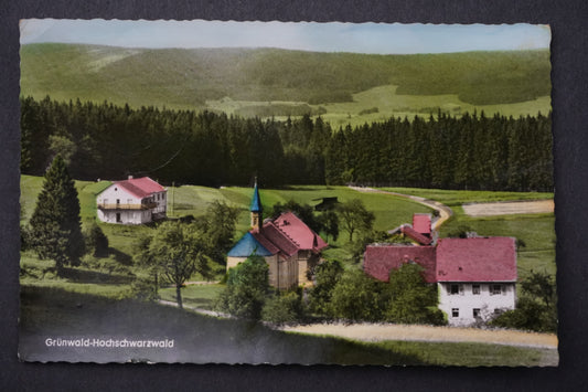 Pohlednice Grünwald hochschwarzwald NĚMECKO x8884