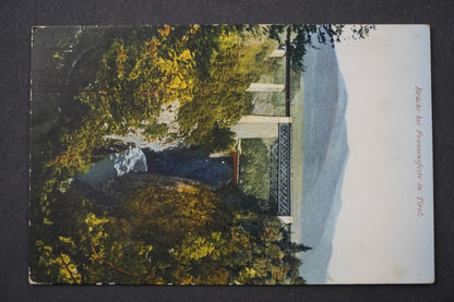 Pohlednice BRUCKE BEI FRANZRNSFESTE IN TIROL x8910