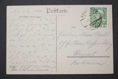 Pohlednice KLAGENFURTER HUTTE IM ROSENTHAL x8912