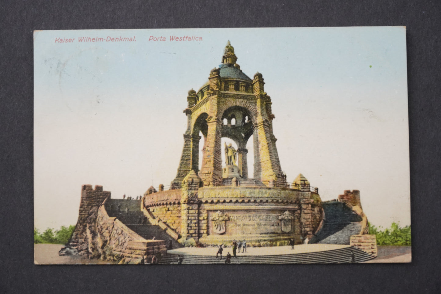 Pohlednice KAISER WILHELM DENKMAL PORTA WESTFALICA x8947