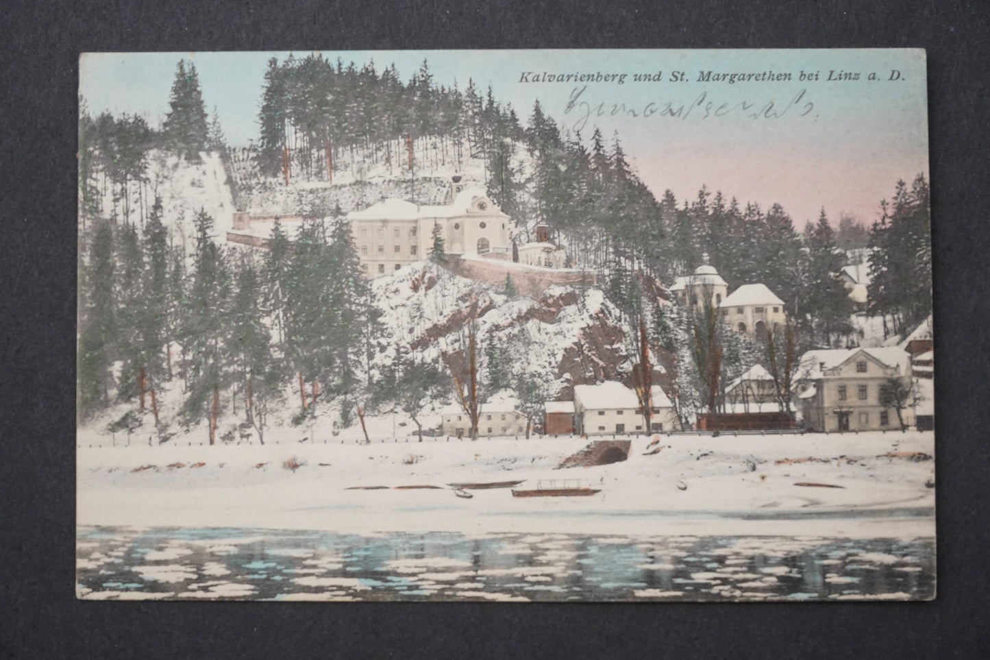 Pohlednice kalvarienberg und st. margarethn bei linz a. d. x8951