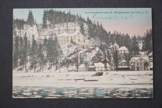 Pohlednice kalvarienberg und st. margarethn bei linz a. d. x8951