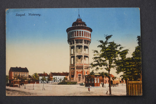 Pohlednice SZEGED VIZTORONY Víztorony MAĎARSKO x8962