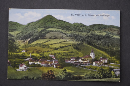 Pohlednice ST VEIT A.D. GLOSEN MIT STAFFKOGEL x8966