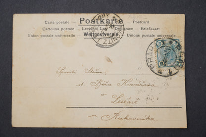 Pohlednice květina original photochromie N & O x8997
