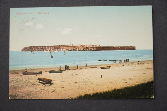 Pohlednice HELGOLAND V. D. DUNE AUS. x9073