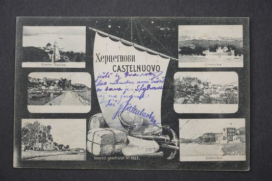 Pohlednice KOLÁŽ ZELENIKA KLOTER SAVIA CASTELNUOVO x9087