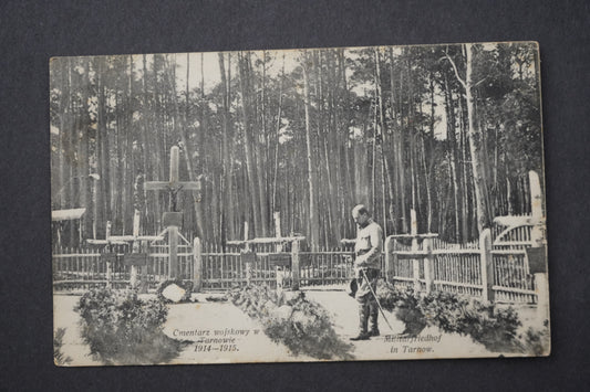 Pohlednice VOJÁK HŘBITOV MILITAFRIEDHOF IN TARNW Tarnov x9121