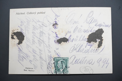 Pohlednice NÁCHOD CELKOVÝ POHLED (x9515)