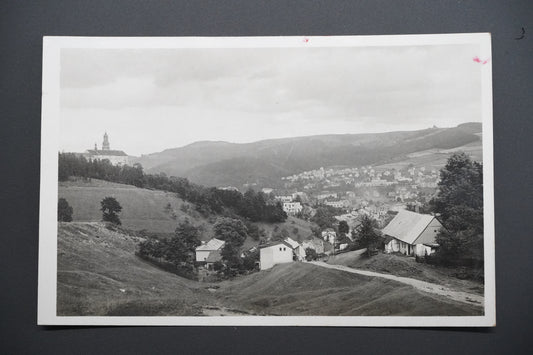 Pohlednice NÁCHOD CELKOVÝ POHLED (x9515)