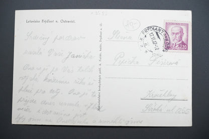 Pohlednice LETOVISKO FRÝDLANT NAD OSTRAVICÍ (x9528)