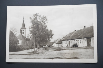 Pohlednice HOSTOMICE POD BRDY NÁMĚSTÍ (x9530)