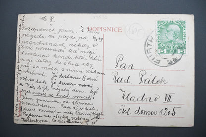 Postcard GREETINGS FROM PRASKOLES (x9539)