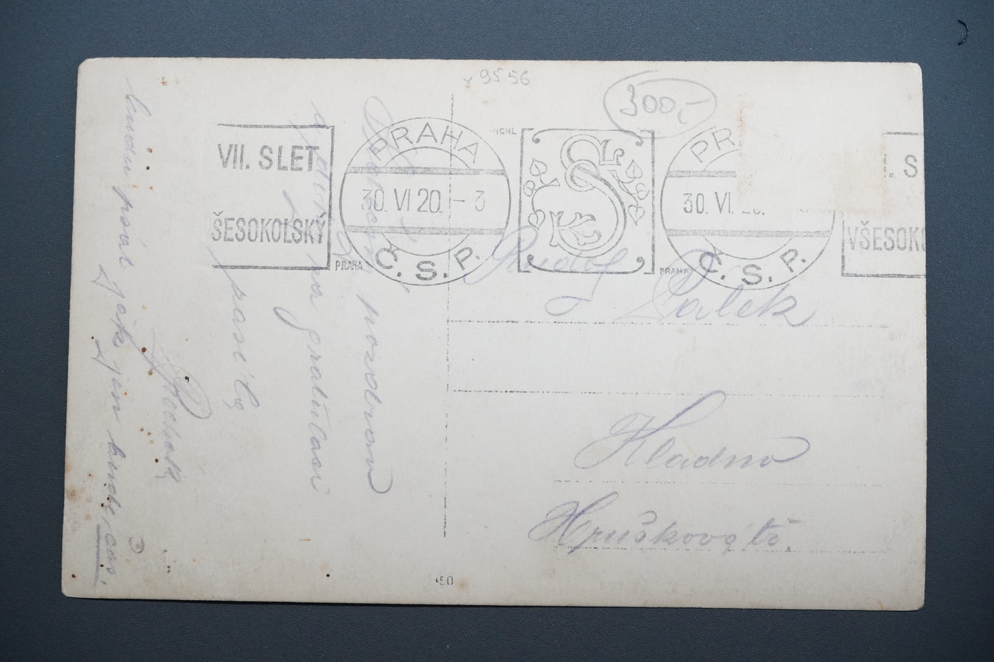 Postcard VII. VSESOKOLSKY FESTIVAL (x9556)