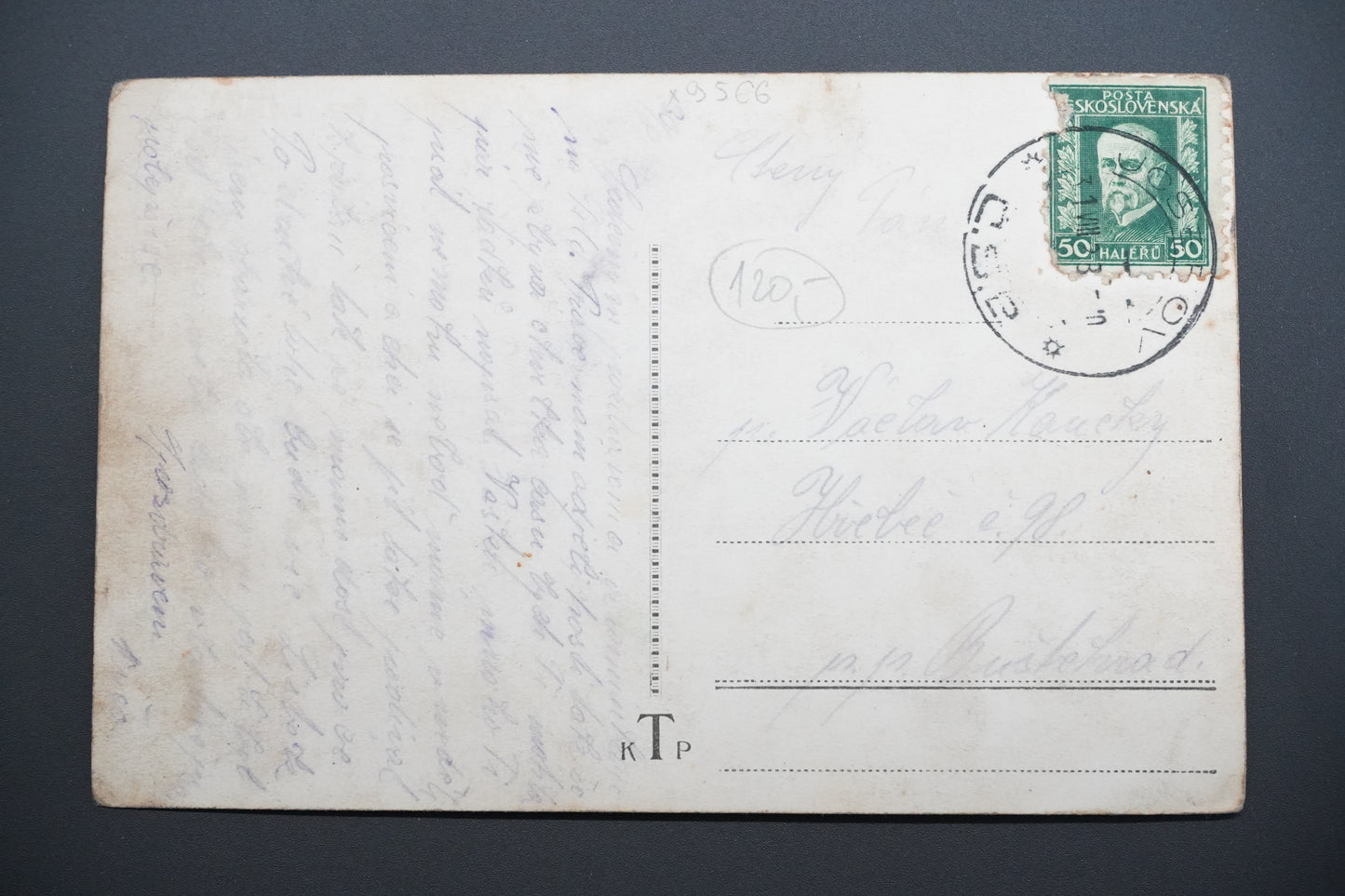 Postcard JOSEPH'S VIEW FROM THE ELBE (x9566)