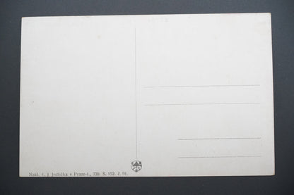 Pohlednice Pražané slibují císaři Zikmundovi r. 1436 (x9577)