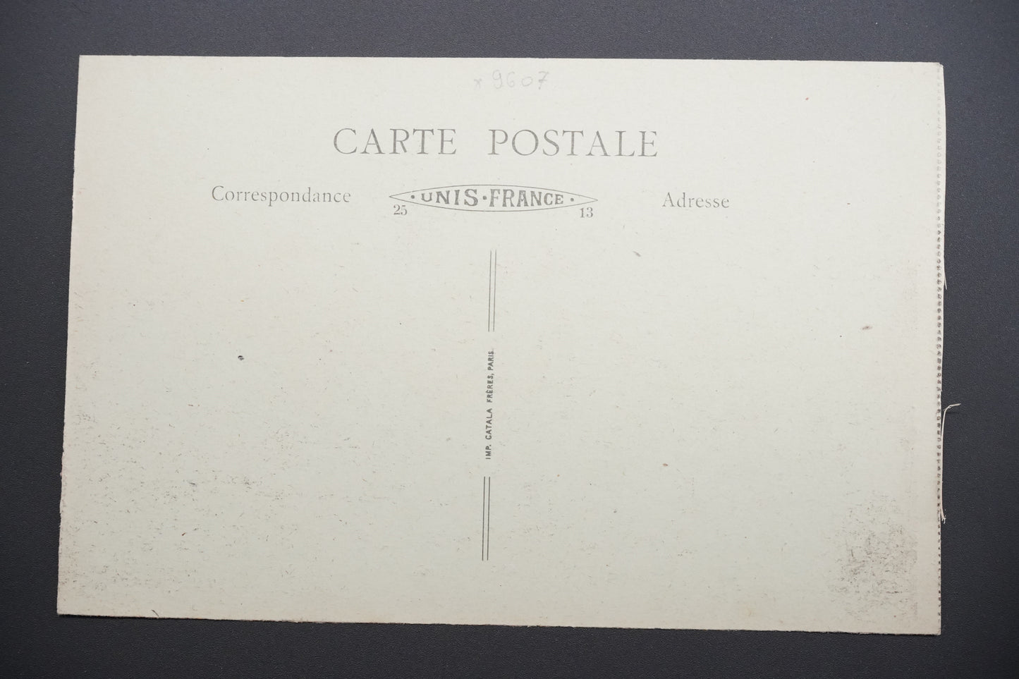 Pohlednice Méricourt-Corons – hornické domy po válce (x9607)