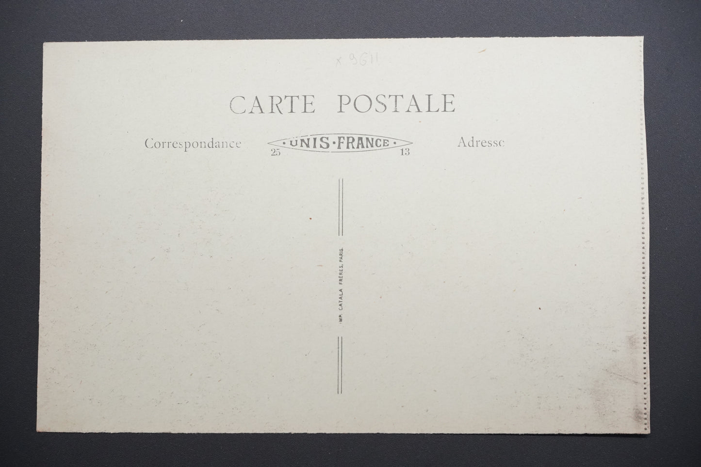 Pohlednice Méricourt-Corons – hornické domy po válce (x9611)