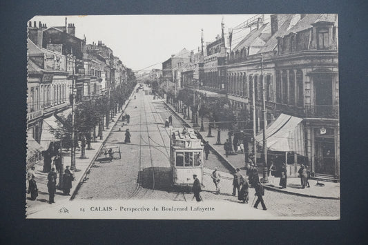 Pohlednice 14. CALAIS - Perspective du Boulevard Lafayette (x9636)