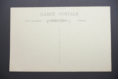 Pohlednice Lens – ulice od nádraží v r. 1914 a nyní (x9645)