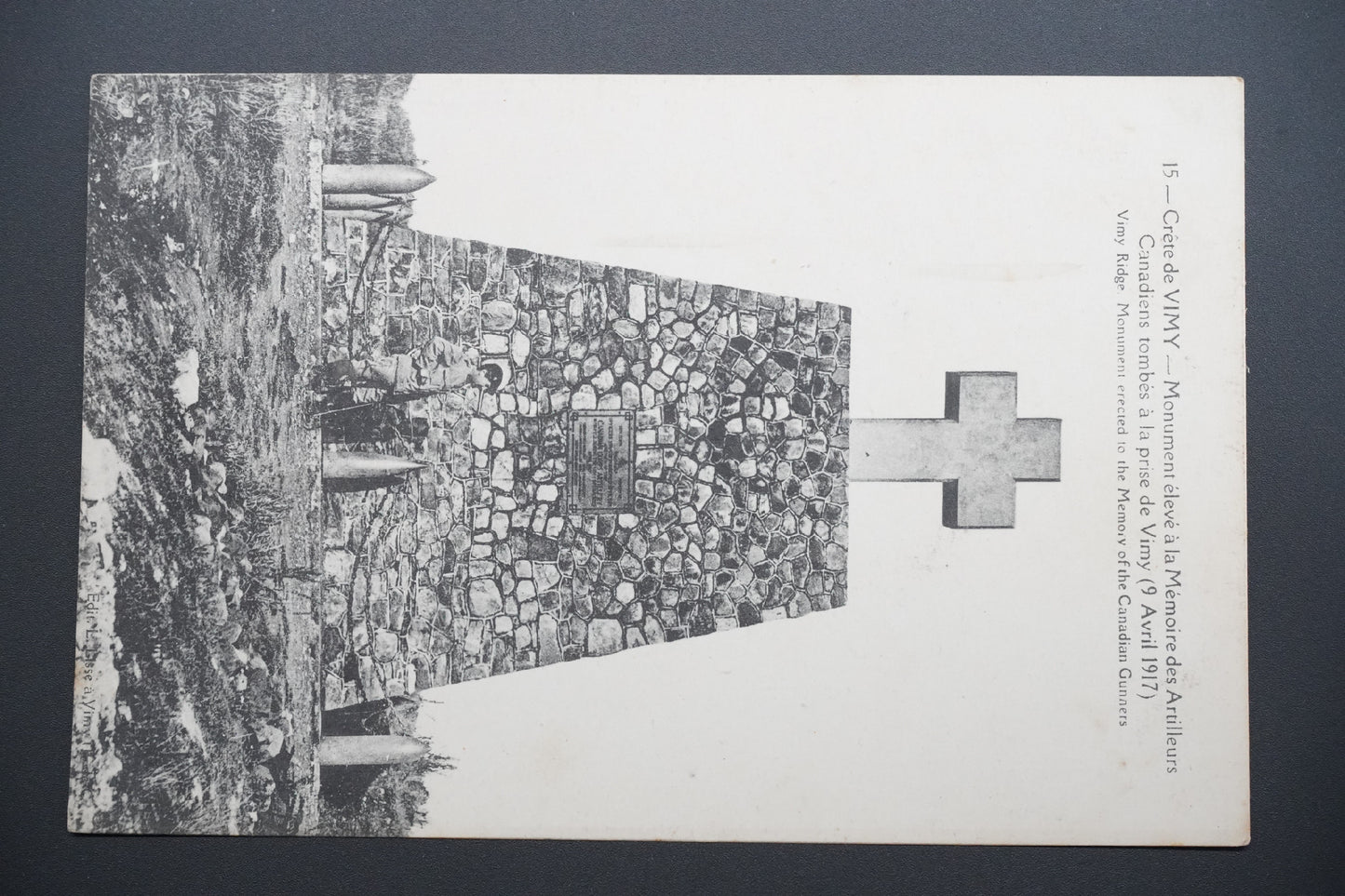 Pohlednice Vimy – pomník kanadským dělostřelcům (x9662)